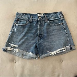 Agolde Parker long short with cuff